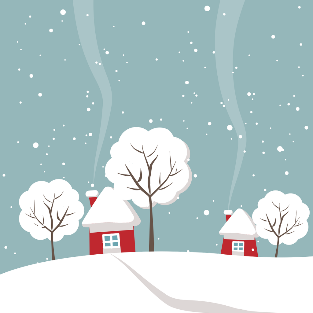 Haus Winter Isolierung
